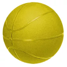 Pelota Medicinal 650 Gr - Medicine Ball Con Pique Amarilla