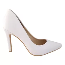 Zapatillas Tacones Altos Vestir Raul Coss 04-3260 Blanco