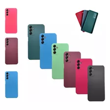 Capa Capinha Compatível Samsung A14 Todas Cores + Película 