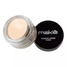 Corretivo Facial Camuflagem Creme Matte Makiê 17g Tom Snow