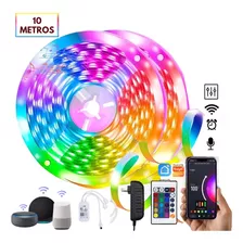 Tira Luces Led Wifi Rgb 10 Metros Ritmo Google Home / Alexa