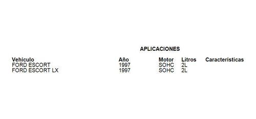 Inyector Para Sistema Multiport (mpi) Ford Escort Lx 1997 2 Foto 5