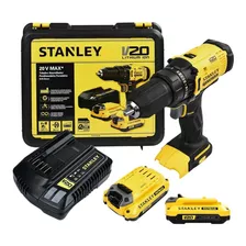 Taladro Atornillador 20v Stanley Fatmax Scd700c2k-b3