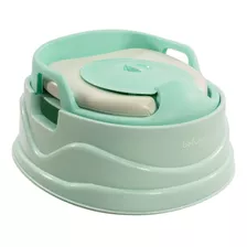 Pelela Infantil 3 En 1 Poppi Adaptador Reductor Belluno Baby Color Verde Claro