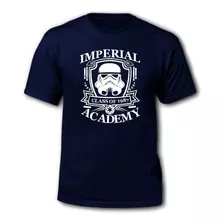 Polera Estampada Imperial Academy, Star Wers Tallas Xxl Xxxl