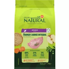 Ração Guabi Natural Gato Ad Frango E Arroz Integral 1,5kg