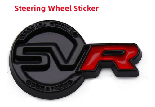 Para Range Rover Sport Evoque Defender 3d Metal Svr Logo Foto 10