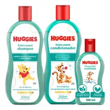 Shampoo, Cond E Colônia Infantil Huggies Extra Suave 200ml
