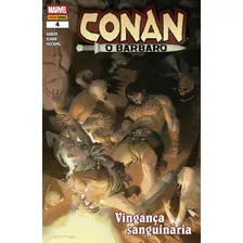 Conan, O Bárbaro Vol. 4: Vingança Sanguinária!, De Aaron, Jason. Editora Panini Brasil Ltda, Capa Mole Em Português, 2020