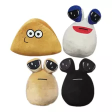 4piezas Peluche Juego Mi Mascota Alien Pou Pou Muñeca Regalo