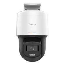 Hikvision Cámara De Seguridad Domo Pt Ip Ds-2de2c400scg-e(f1) 4 Megapixel 4 Mm Luz Blanca Colorvu 30 Mts Ip66 Micrófono Y Bocina Interconstruido Micro Sd Alta Resolución Cctv