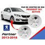 Par De Centros De Rin Peugeot 301 Allure 2013-2018 60 Mm