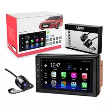 Central Multimidia 7 Polegadas 2 Din Android/12 Wifi Gps Carplay 12v Lumi