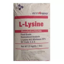 L- Lisina Alimentação Animal Saco Com 25 Kg