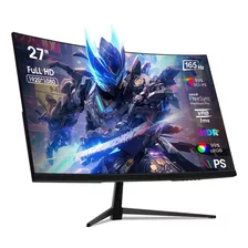 27''monitor Gamer Curvo 165hz 1ms Cr250dm Hdr Pc Hdmi+dp+usb