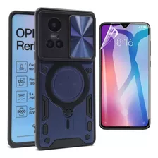 Funda + Mica Oppo Reno 10 5g Protector Case Uso Rudo Fuerte