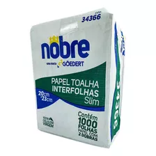 Papel Toalha Interfolha 20 X 23 Extra Luxo 1000fls 2dobras 