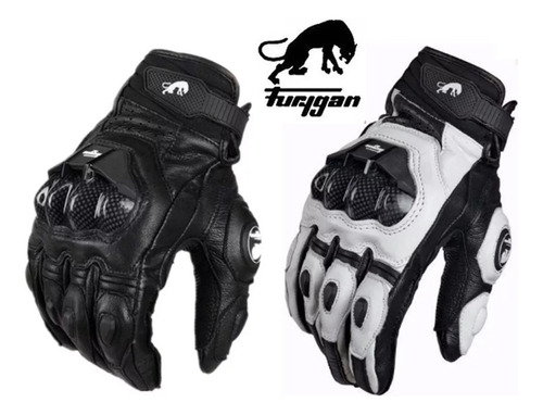 Guantes Fury--gan Largos De Piel De Cabra Para Moto M-xl Foto 5