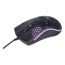 Mouse Gamer Kolke Hades Luz Led Kgm-488 Color Negro