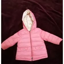 Abrigo Chompa Zara Baby Rosa Reversible