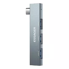 Hub Usb C Essager Es-ta03 Con 3 Puertos Usb