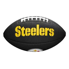 Balon De Futbol Americano Wilson Logos Steelers Black