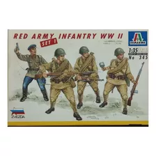 Red Army Infantry Ww Ii Set 1 1/35 Italeri