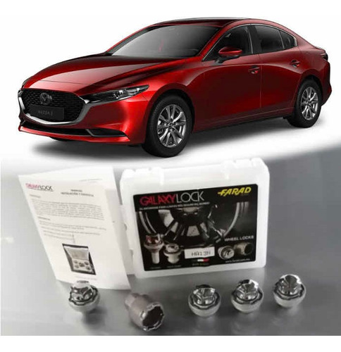 Birlos De Seguridad Mazda 3 Sedan-hb 2019-2020 Fard Italiano Foto 2