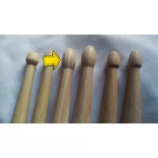 Baquetas De Hickory Para Percusion Y Bateria Punta De Madera