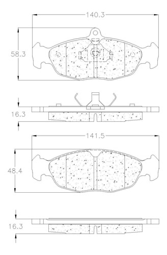 Balatas Traseras Jaguar Xk8 4.2l 2004 Grc Foto 2