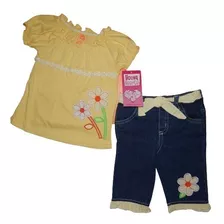 Conjuntos Para Niñas 2 Piezas Young Hearts 100% Originales