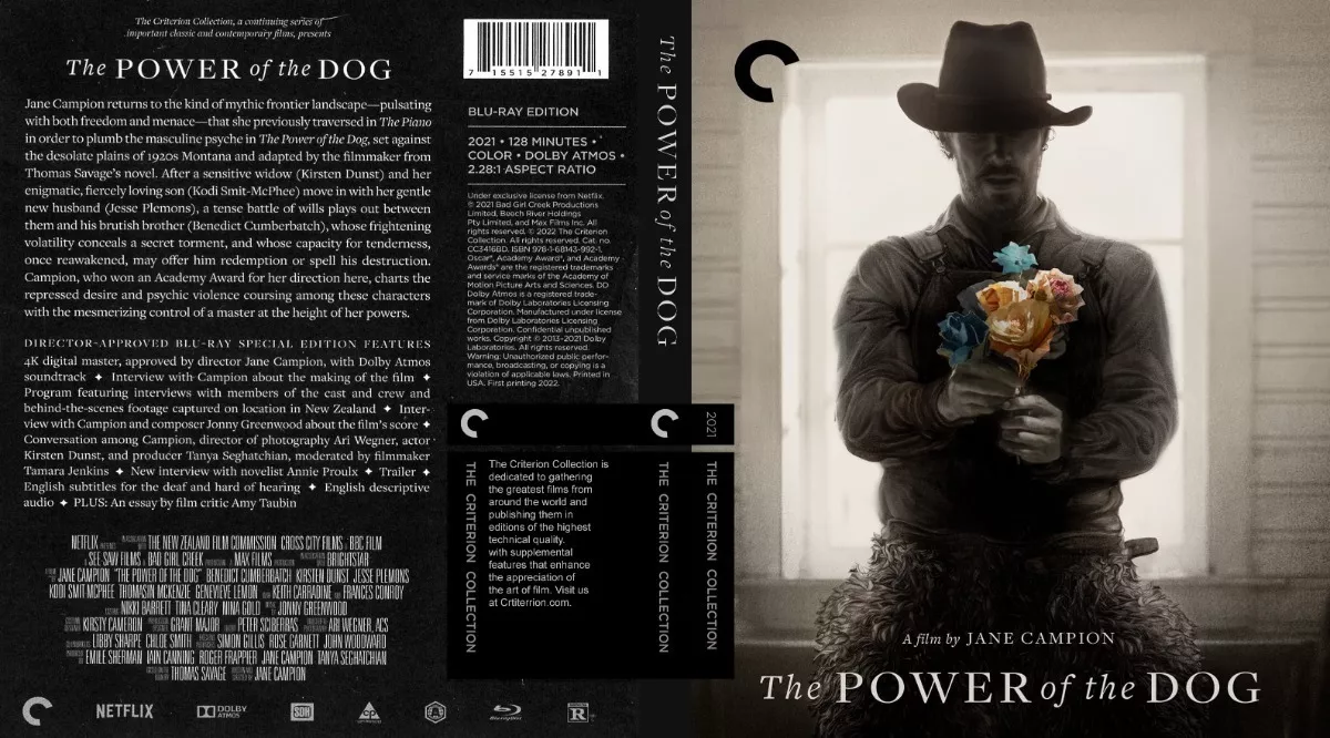 The Power Of The Dog 2021 The Criterion Collection En Bluray
