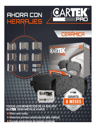 Kit Herrajes De Balatas Ford Escort Zx2 1998-1999 Del Ck Foto 2