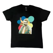 Playera Negra Zapata Pop