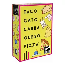 Taco Gato Cabra Queso Pizza Juego Mesa Cartas Bureau Juego