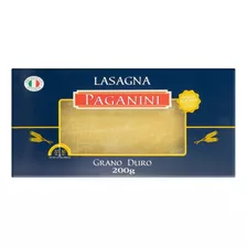 Massa Para Lasanha Paganini Caixa 200g