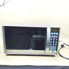 Micro-ondas Electrolux Usado Espelhad Mt30s Prata 20l 127v