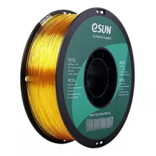 Filamento Esun Premium Petg 1kg 1.75 Mm Color Amarillo