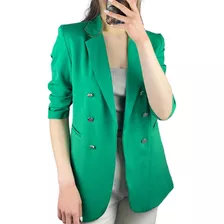 Saco Blazer Dama Casual Formal Para Mujer Moderno Joss