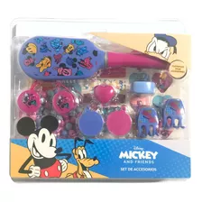 Accesorios Para El Pelo Personajes Disney Set Cepillo Y Mas 