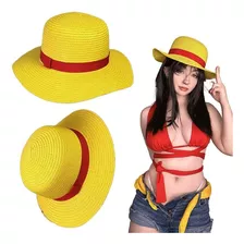 One Piece Luffy Straw Hat Anime Dressup Cosplay Sombrero Sun