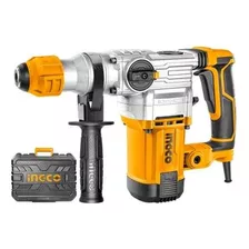 Rotomartillo Ingco Rh150038 1500w 850rpm 5 5j 4400 Bpm Color Amarillo Frecuencia 50/60hz