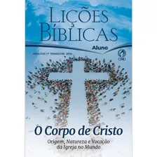 Revista Lições Bíblicas Adulto Aluno Escola Dominical