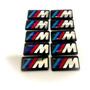 3 Emblema Adhesivo Para Bmw M Power De Metal De Tres Colore