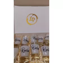 Vasos Shots Y Las 15 Velitas Para Entregar Tdo Personalizado