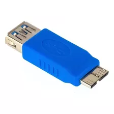 Adaptador Usb 3.0 Fêmea Para Micro Usb-b Macho Hd Externo