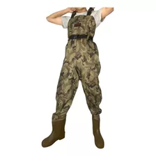 Traje Wader Para Pesca Con Botas 