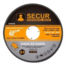 Discos De Corte Profesional De 115mm - Pack 10 U Color Gris