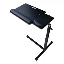 Suporte Multifunção Notebook Cama Cadeira Preto Com Rodizios