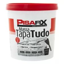 Massa Tapa Tudo Pisafix 340 Gramas Branca Pronto Uso